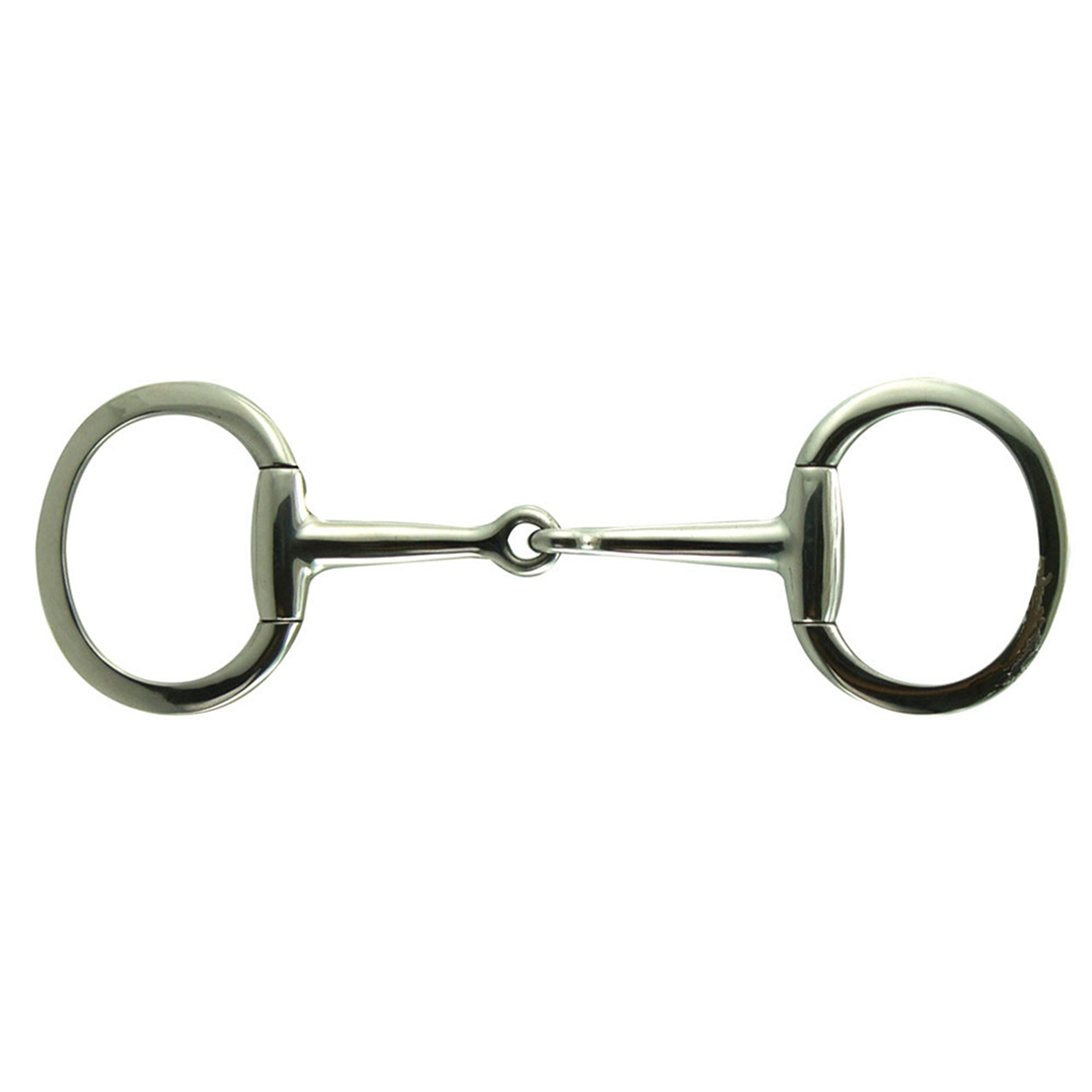 Jointed Pony Round Eggbutt Bit