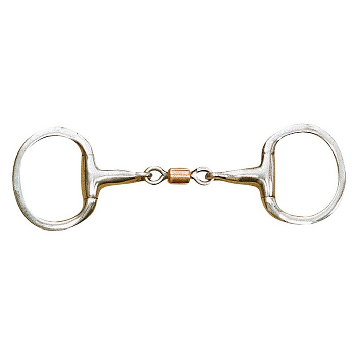 Copper Roller Eggbutt Bit