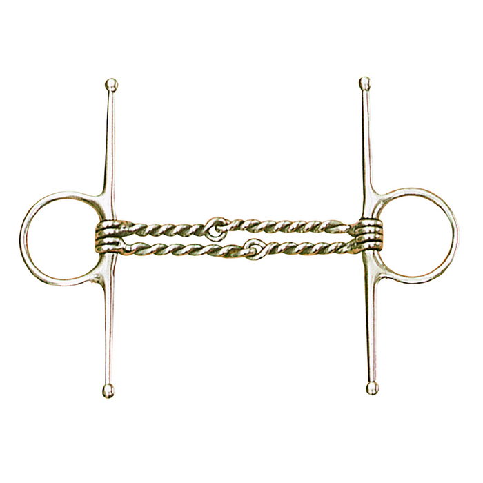 Double Twisted Wire Full Cheek Bit