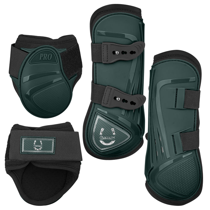 Lucky Horse Boot Set - Hunter Green