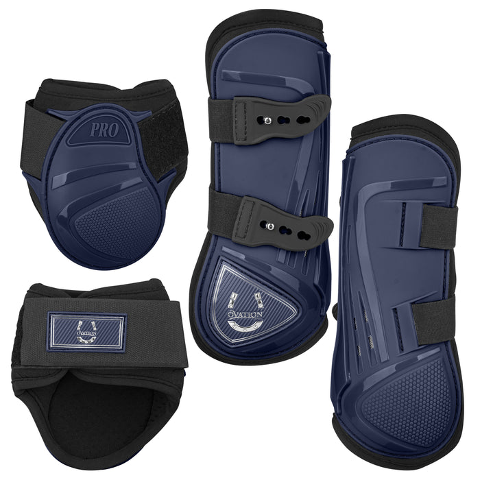 Lucky Horse Boot Set - Navy