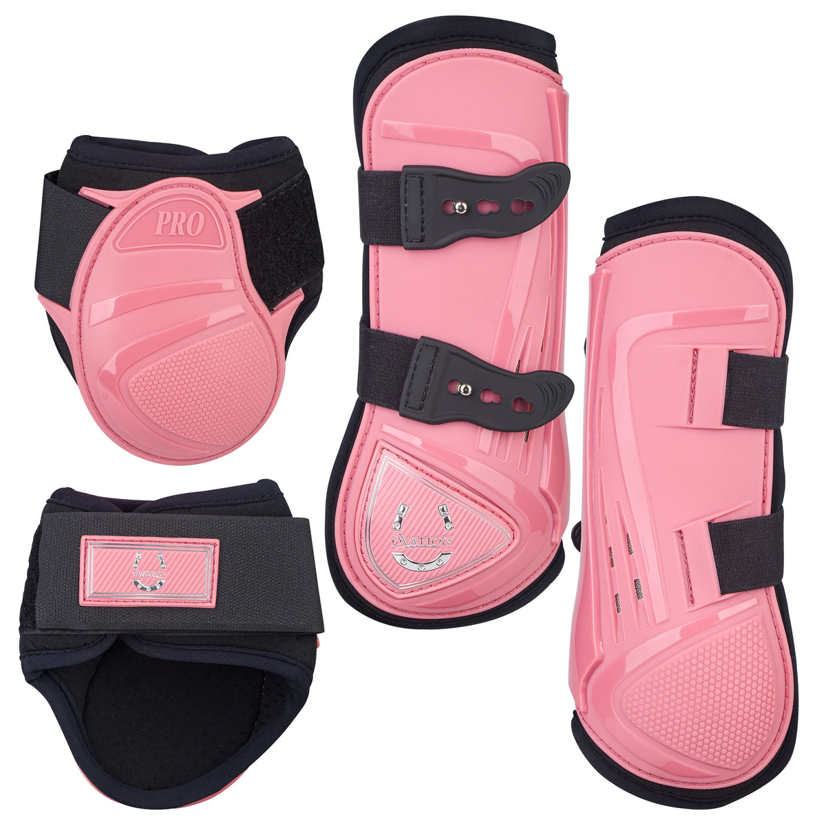 Lucky Horse Boot Set - Rose
