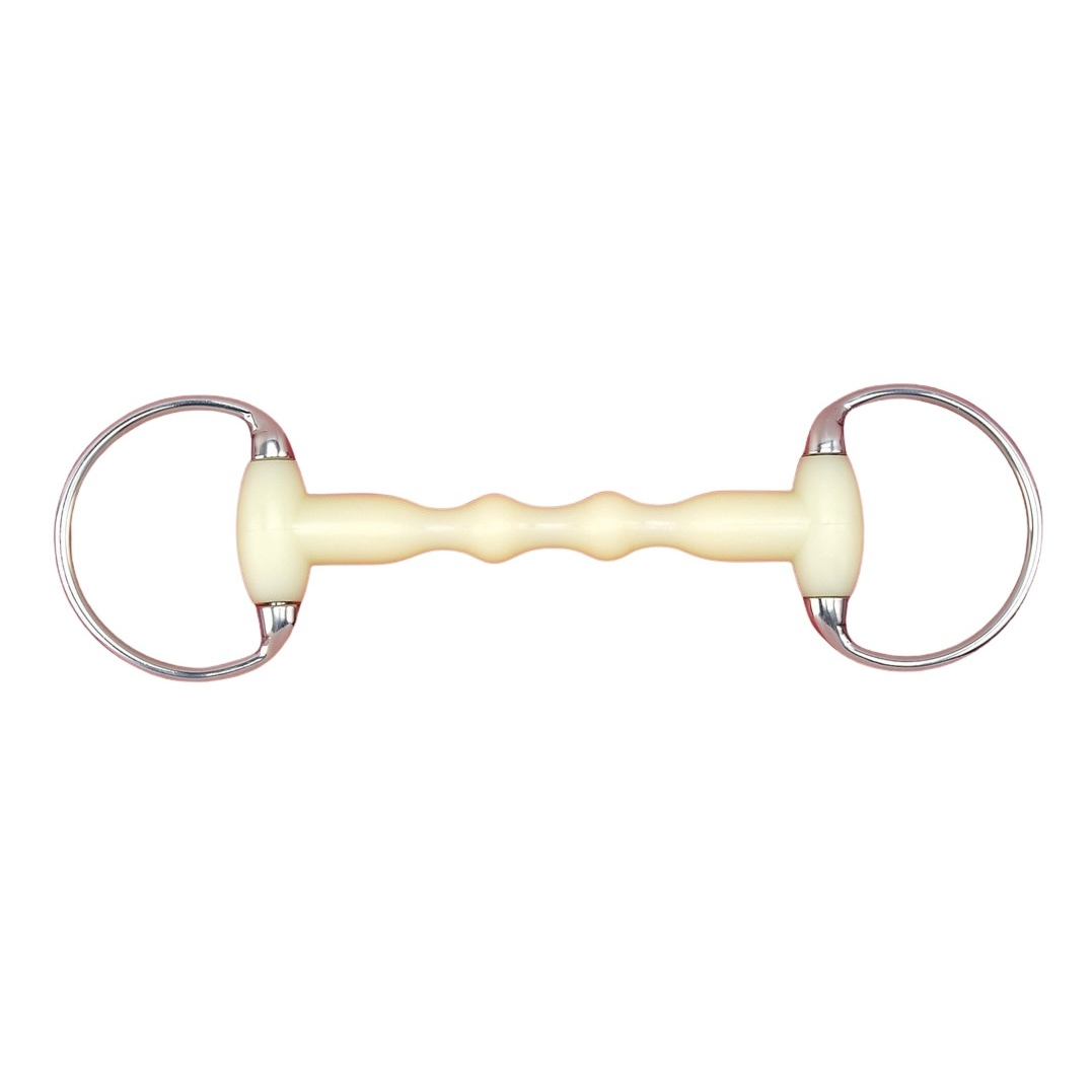 Shaped Mouth Round Ring Eggbutt Bit