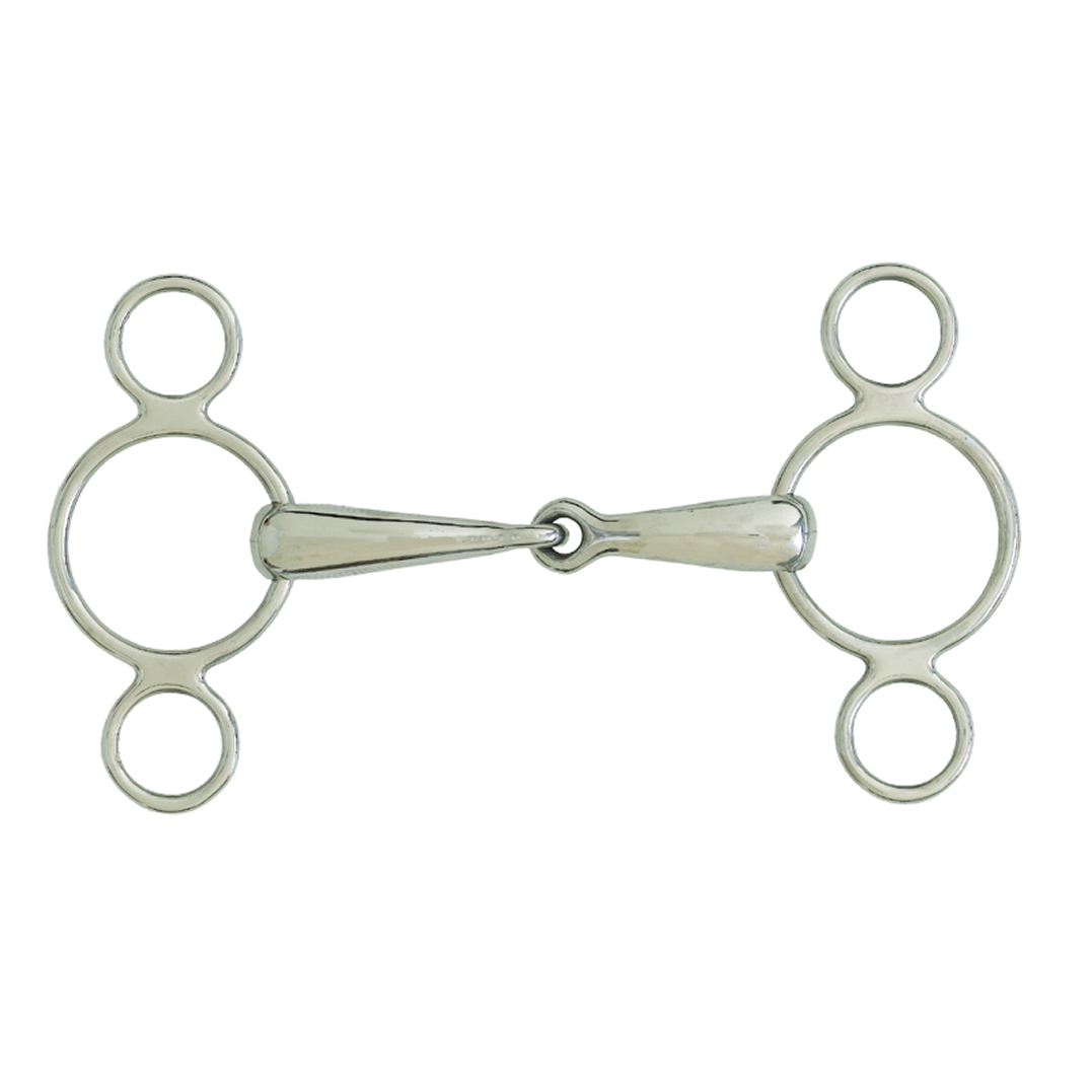 Jointed Pony 2 Ring Gag Bit