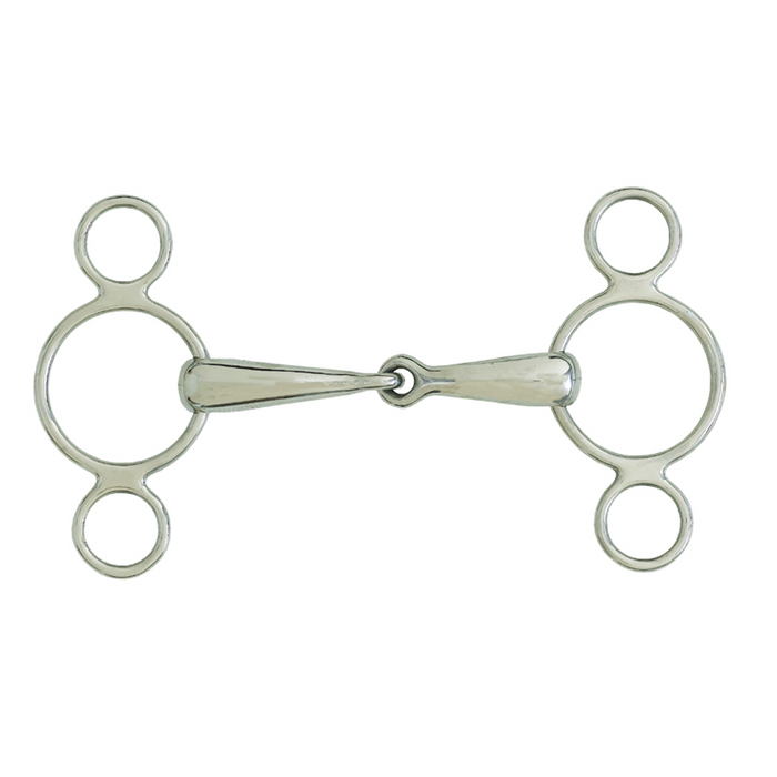 Jointed Pony 2 Ring Gag Bit