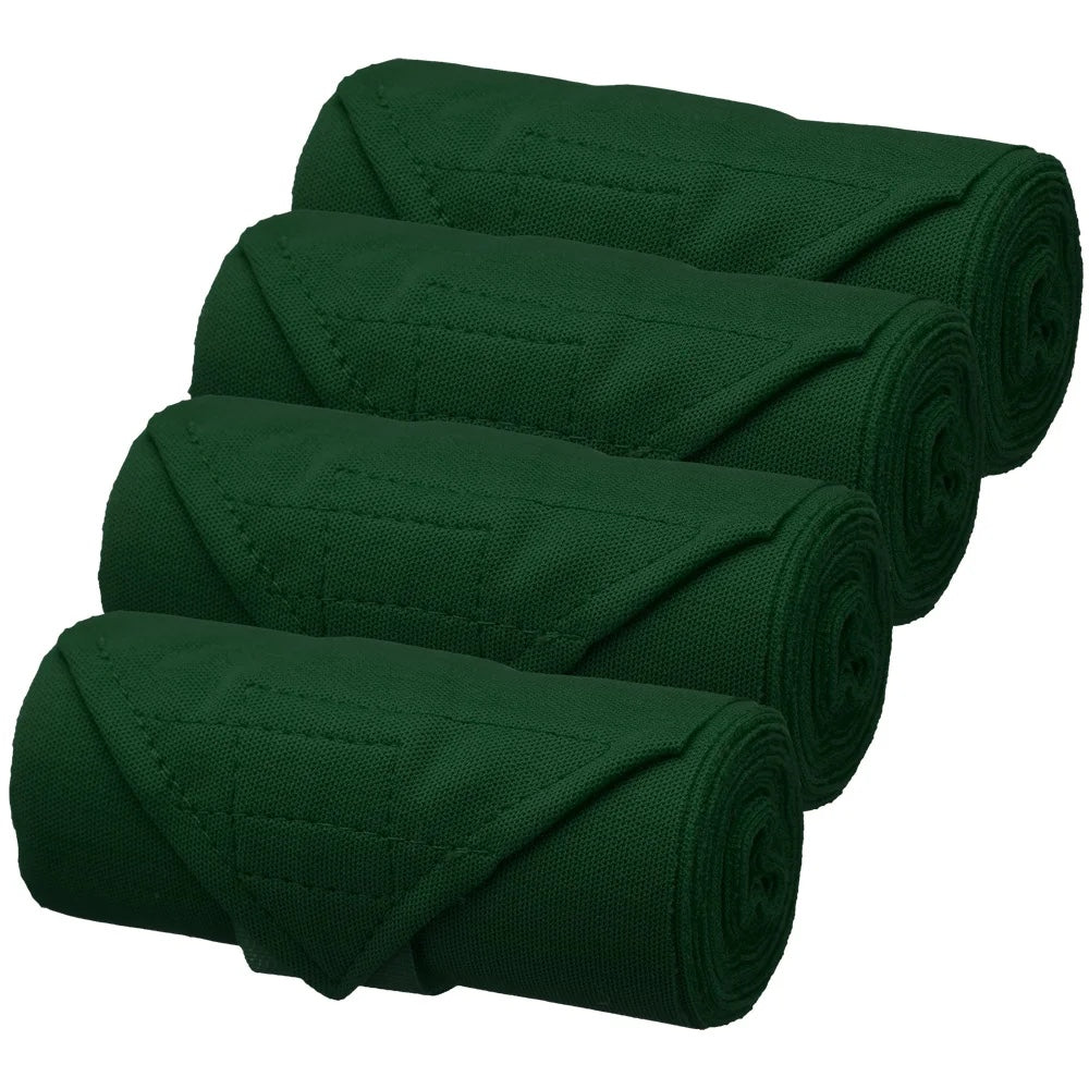 Pony Standing Wraps - Set of 4 - Hunter Green