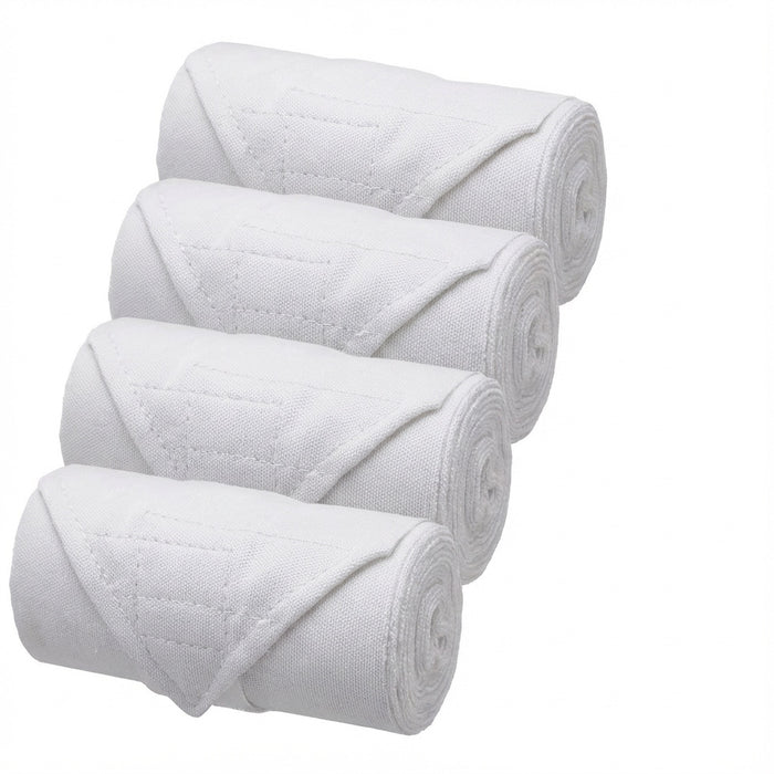 Pony Standing Wraps - Set of 4 - White