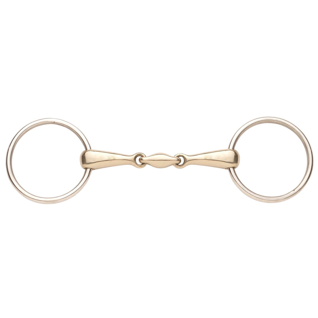 German Silver 16mm Peanut Loose Ring Bit