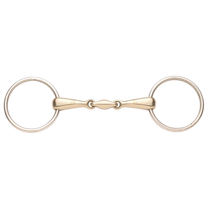 German Silver 16mm Peanut Loose Ring Bit