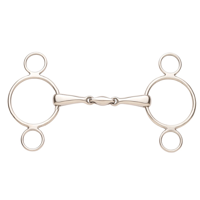 Peanut Link 2 Ring Gag Bit