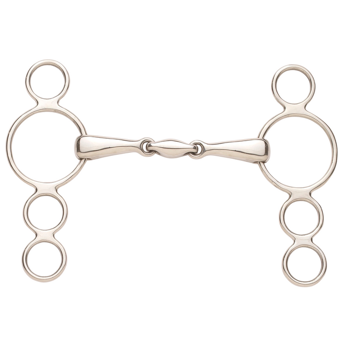 Peanut Link 3 Ring Gag Bit