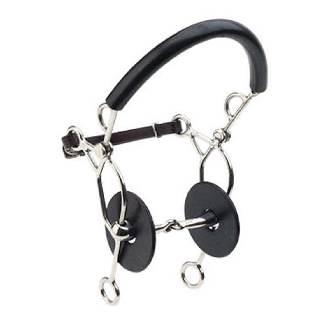 Jointed Hollow Hackamore Bit