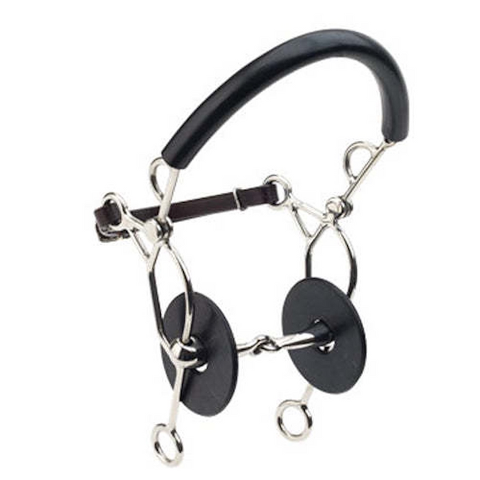 Jointed Hollow Hackamore Bit