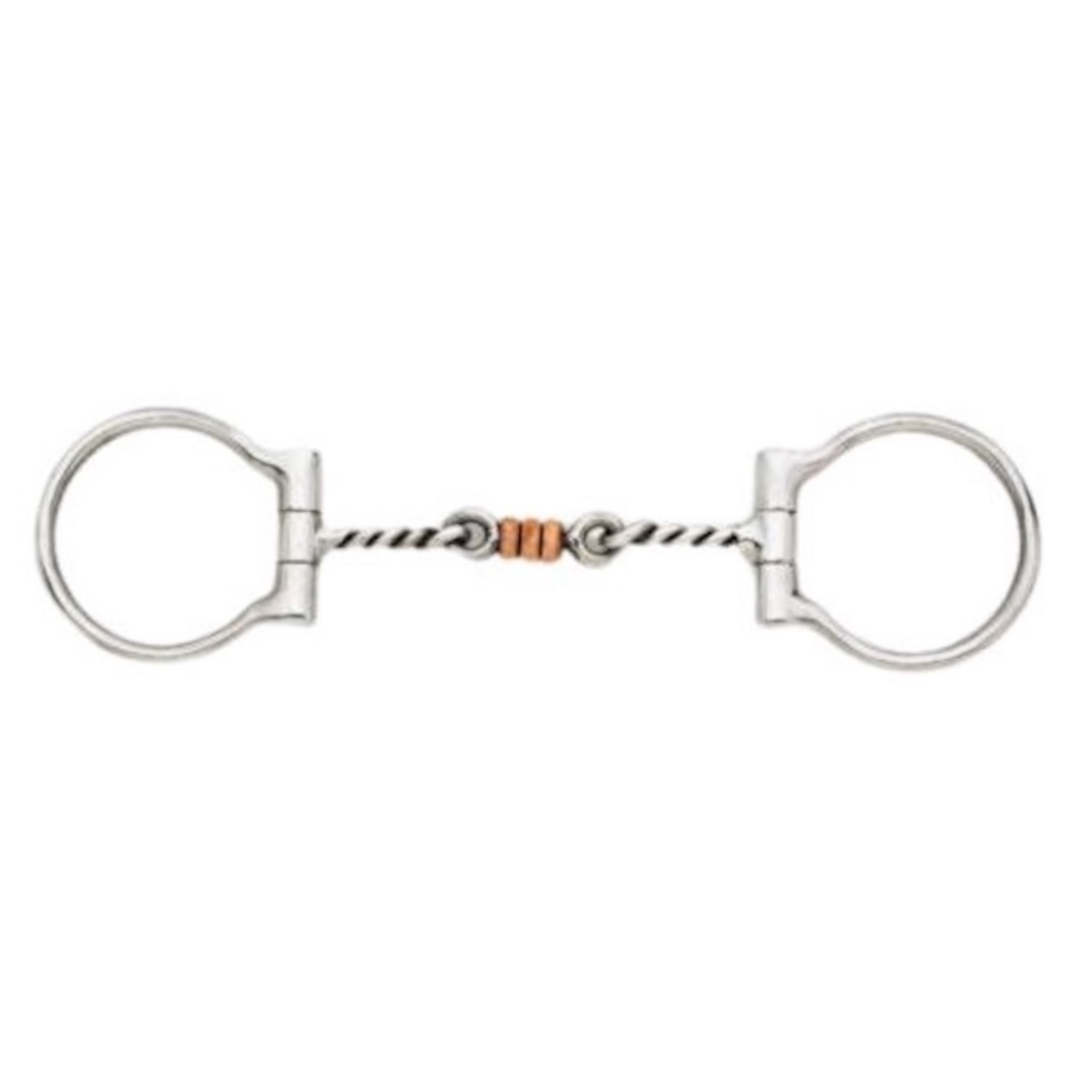 Copper Ring Twisted Dogbone Offset Dee Ring Bit