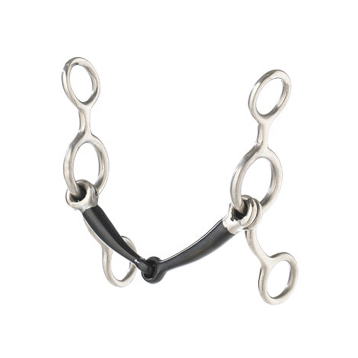 Sweet Iron Smooth Junior Cowhorse Gag Bit