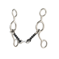 Sweet Iron Twisted Dogbone Junior Cowhorse Bit