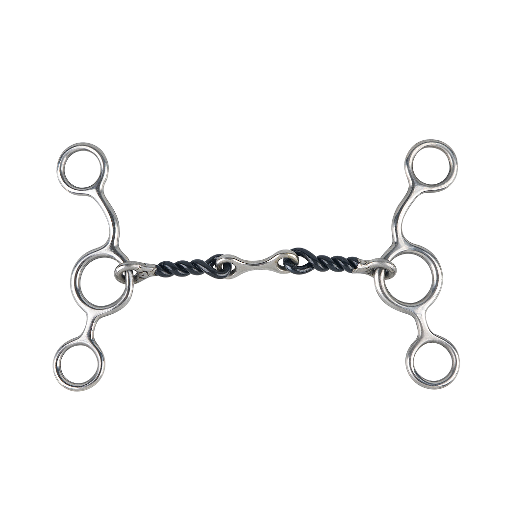 Sweet Iron Twisted Dogbone Junior Cowhorse Bit