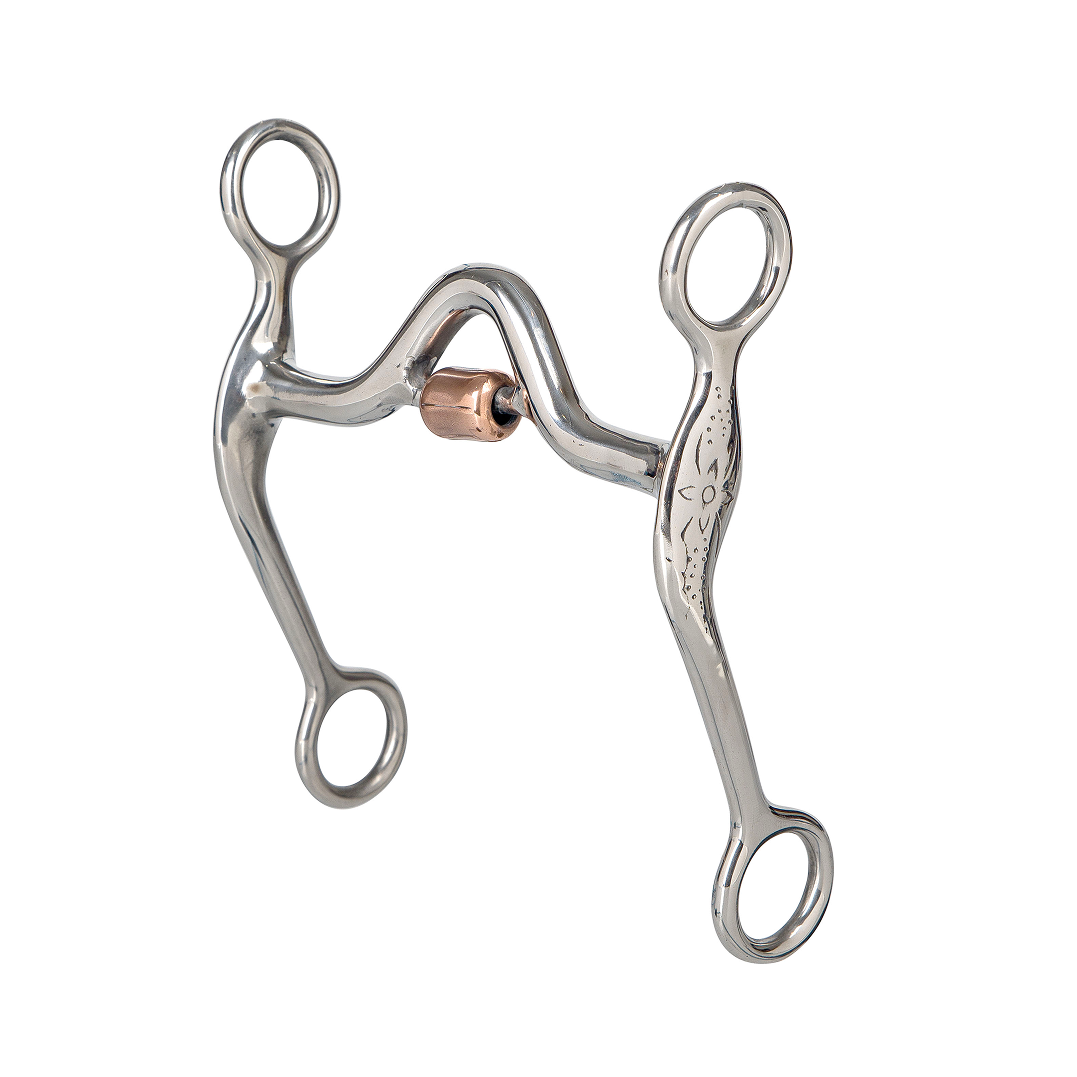 Copper Roller Medium Port Grazing Curve Shank
