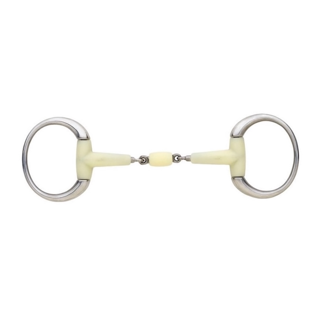 Contour Double Jointed Round Eggbutt Bit