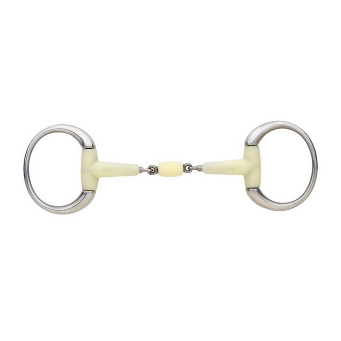 Contour Double Jointed Round Eggbutt Bit