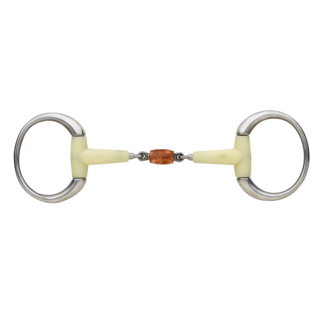 Contoured Double Jointed Roller Round Eggbutt Bit