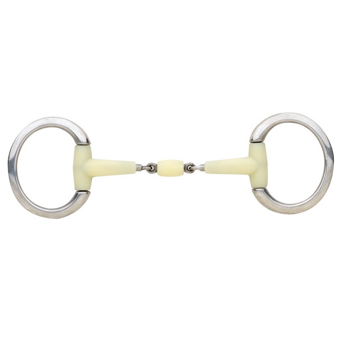 Contour Double Jointed Flat Eggbutt Bit