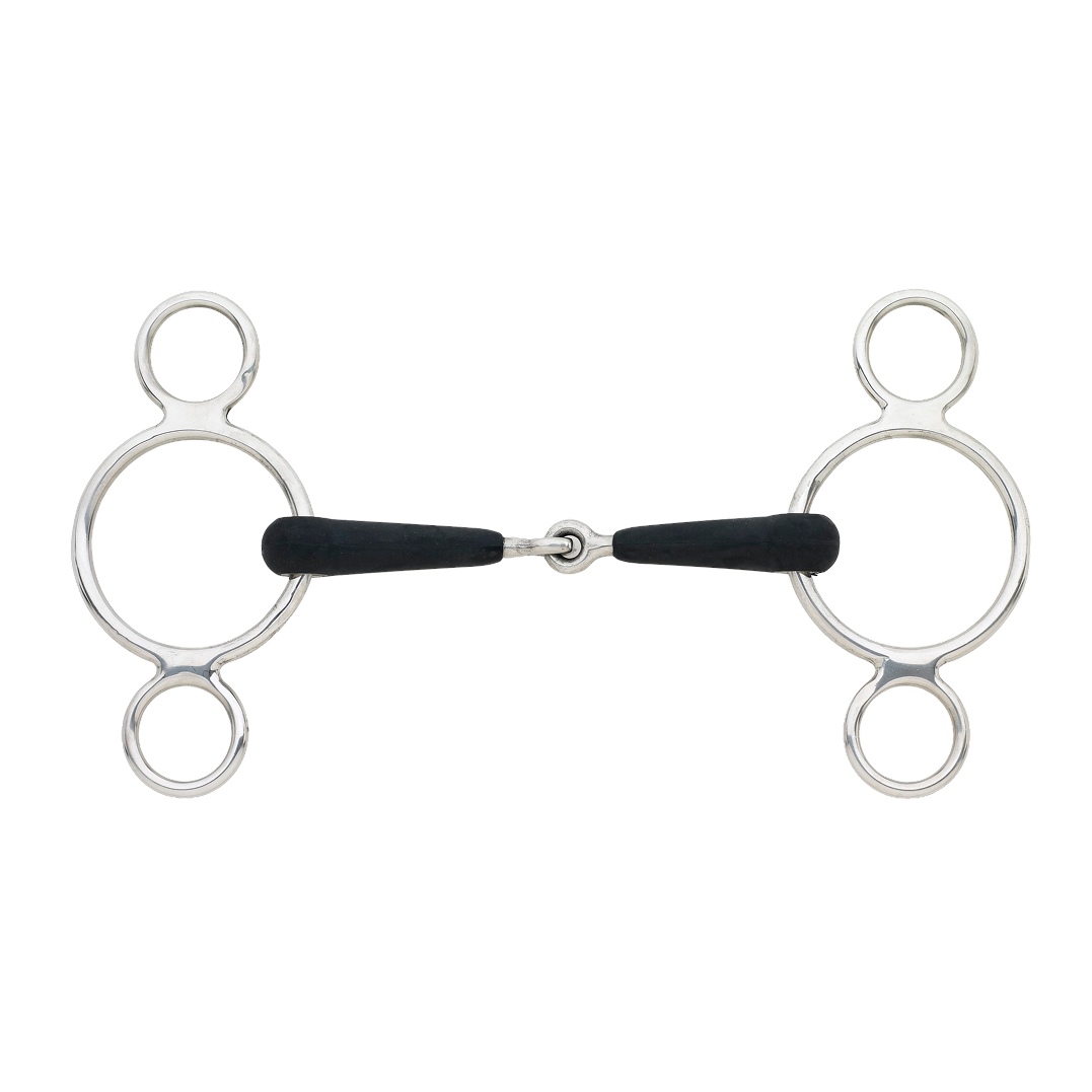 EcoPure Jointed 2 Ring Gag Bit