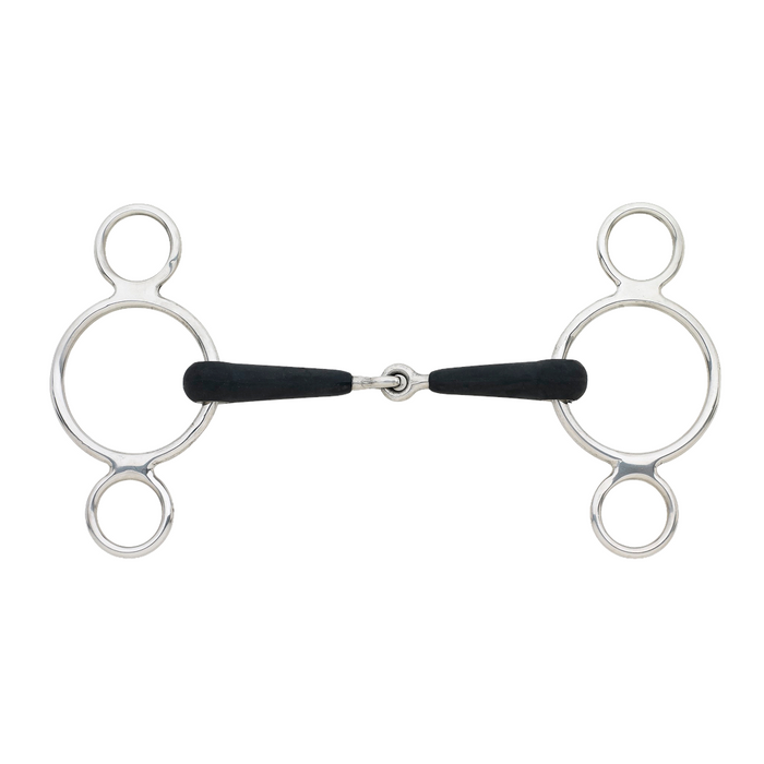 EcoPure Jointed 2 Ring Gag Bit