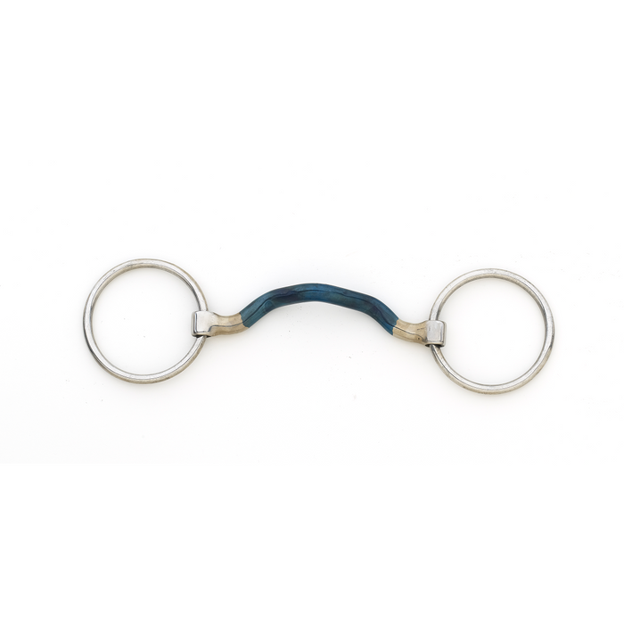 Blue Steel Ported Loose Ring Bit